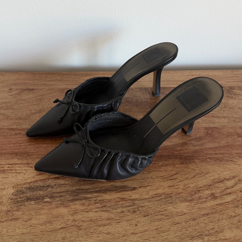 Dolce Vita Black Pointed Toe Heels